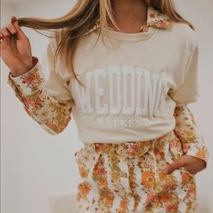 Wedding weekend T-shirt